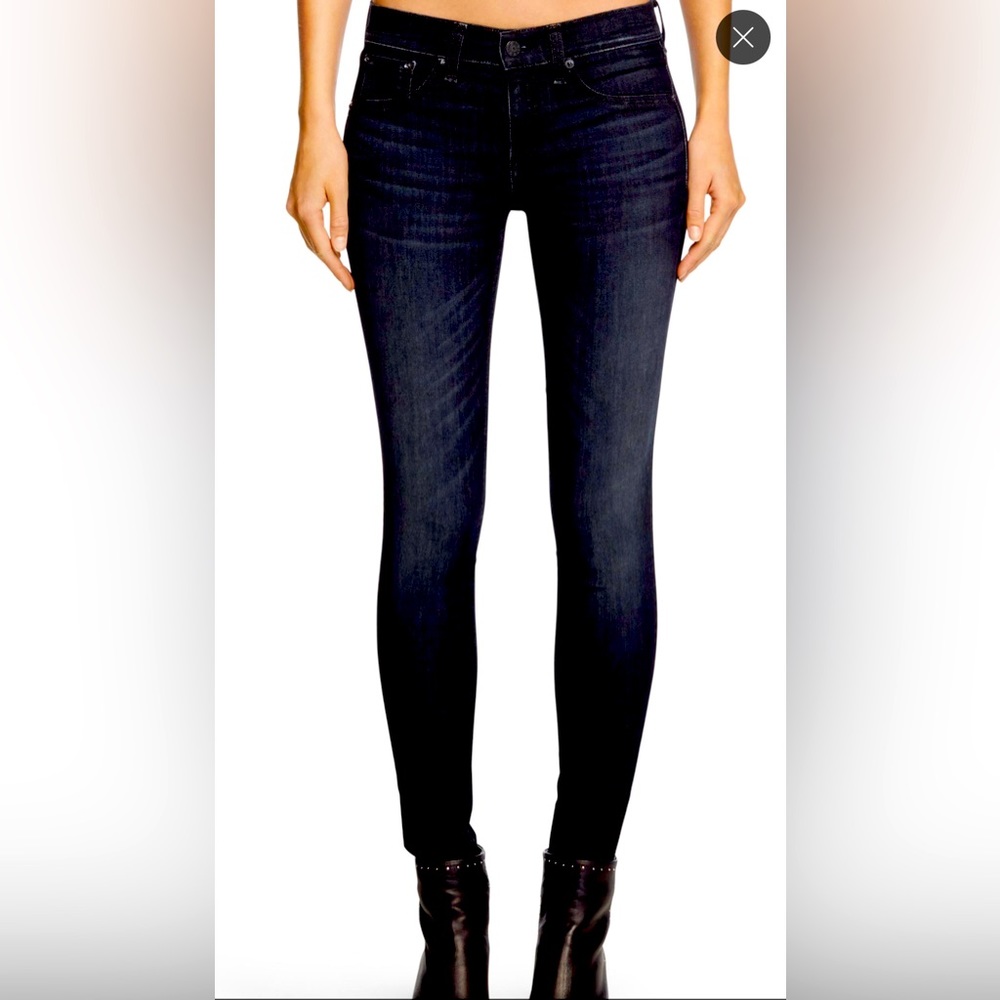 Rag & Bone Skinny Jeans “Olive Harrow” Size 25